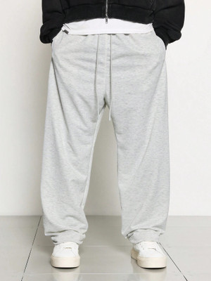 PROGENY Solid Men Grey Track Pants