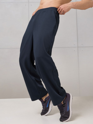 TECHNOSPORT Solid Men Blue Track Pants