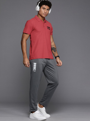 HRX by Hrithik Roshan Solid Men Grey Track Pants