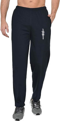 Amuthan aadhan Printed Men Dark Blue Track Pants