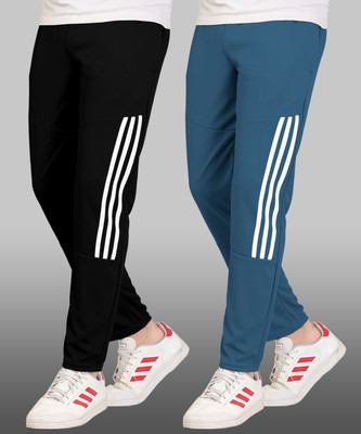 FOXTER Striped Men Multicolor Track Pants