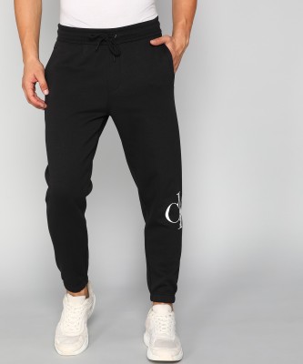 Calvin Klein Jeans Solid Men Black Track Pants