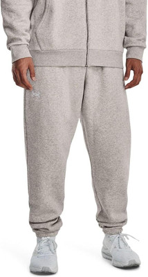 UNDER ARMOUR Solid Men Grey Track Pants