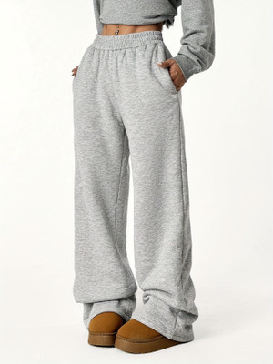 PROGENY Striped Women Grey Track Pants