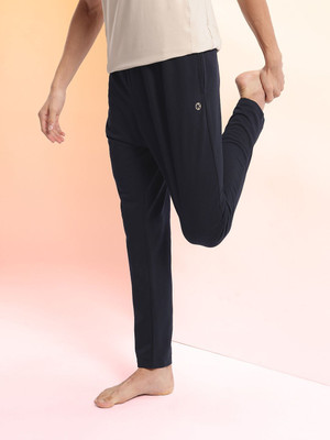 HRX by Hrithik Roshan Solid Men Blue Track Pants
