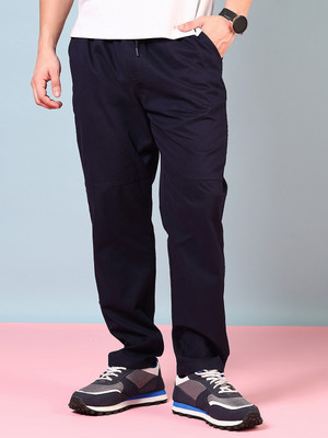 V-MART Solid Men Blue Track Pants