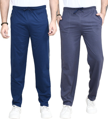 RAPL BHARAT Solid Men Blue Track Pants