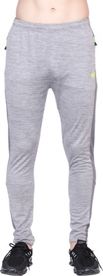 trend armour Self Design Men Grey Track Pants