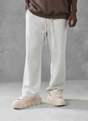 Dockstreet Striped Men White Track Pants