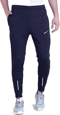 GURFLI Solid Men Blue Track Pants