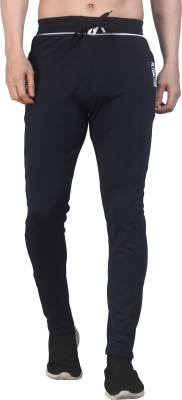 ACTOACTIVE Solid Men Dark Blue Track Pants