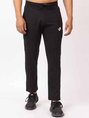 GEE 5 Self Design Men Black Track Pants