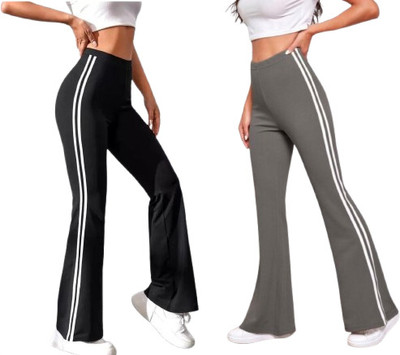 L Fashion Jeans Regular Fit Women Grey, Black Trousers
