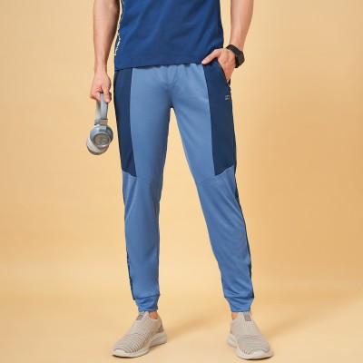 Ajile By Pantaloons Solid Men Blue Track Pants