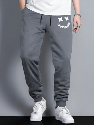 KELONBRO Printed Men Grey Track Pants