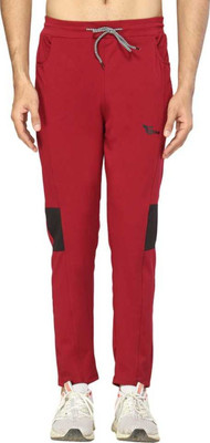 UNICUS APPAREL Solid Men Red Track Pants