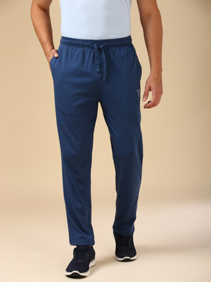 VAN HEUSEN Solid Men Blue Track Pants