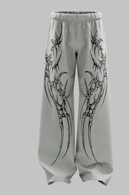 xpecto style Printed Men Grey Track Pants