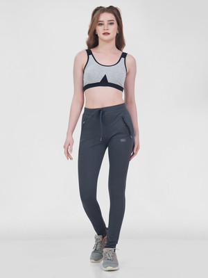 kevara Solid Women Grey Track Pants