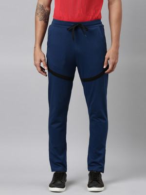 Dixcy Scott Maximus Solid Men Blue Track Pants