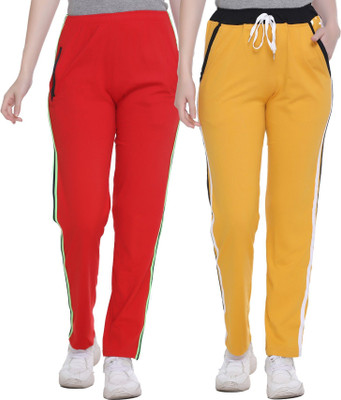 HouseOfCommon Striped Women Multicolor Track Pants