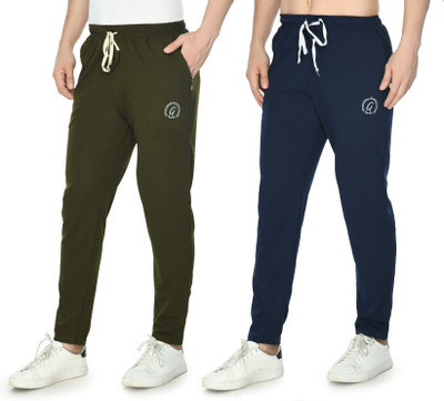 UTKARSH CREATION Printed Men Olive, Dark Blue Track Pants