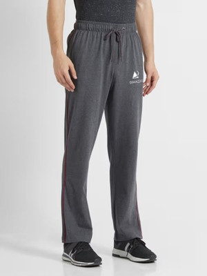 Diwazzo Solid Men Grey Track Pants