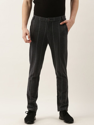 SWEET DREAMS Solid Men Grey Track Pants