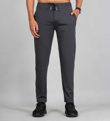 DEVARSH ENTERPRISES Solid Men Grey Track Pants
