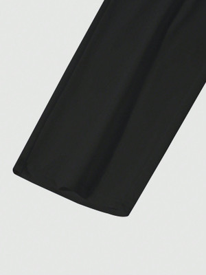Daphne Maurier Loose Fit Men Black Trousers