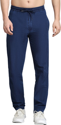 MONTE CARLO Solid Men Blue Track Pants