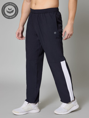Turnfit Colorblock Men Dark Blue Track Pants