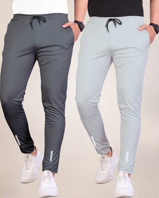 Septem Solid Men Multicolor Track Pants
