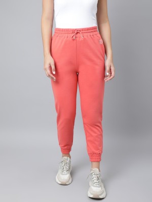 Pritla Solid Women Red Track Pants