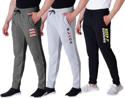 Kartblack Solid Men Multicolor Track Pants