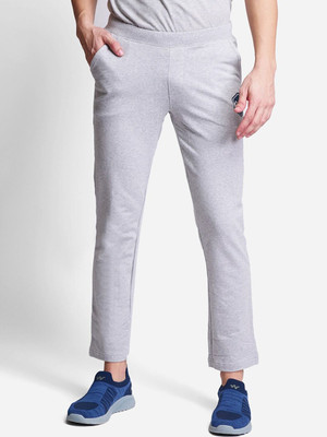 Wildcraft Solid Men Grey Track Pants