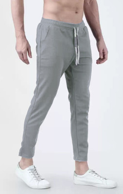 RDX Solid Men Grey Track Pants