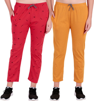 DSKIP COLLECTION Printed Women Multicolor Track Pants