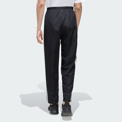 ADIDAS Graphic Print Men Black Track Pants