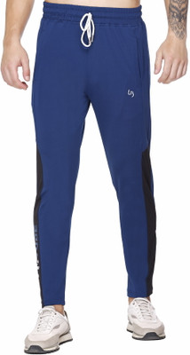 Leebonee Printed Men Blue Track Pants