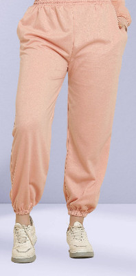 CANIDAE Solid Women Orange Track Pants