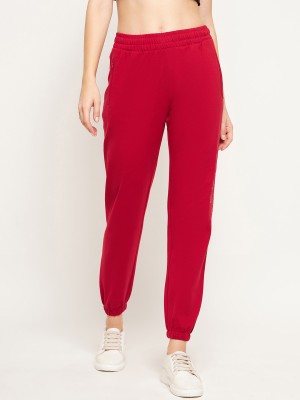 MADAME M SECRET Solid Women Maroon Track Pants