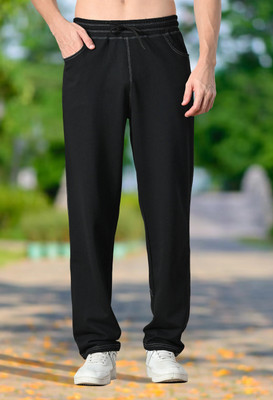 UNICUS APPAREL Solid Men Black Track Pants