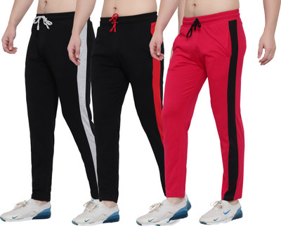 FASHA Colorblock Men Multicolor Track Pants