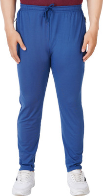 Guide Solid Men Blue Track Pants