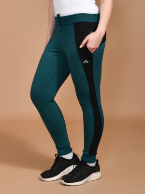 SKYKNIT Solid Women Green Track Pants