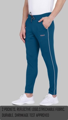 R RIDACHY Solid Men Blue Track Pants