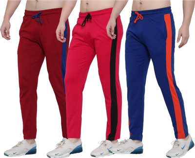 FASHA Colorblock Men Multicolor Track Pants