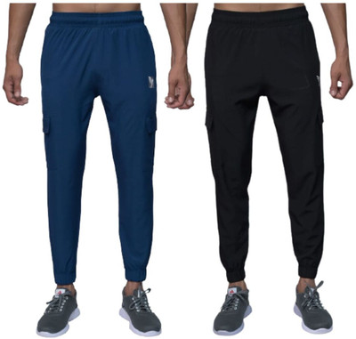 J FLISE Solid Men Multicolor Track Pants