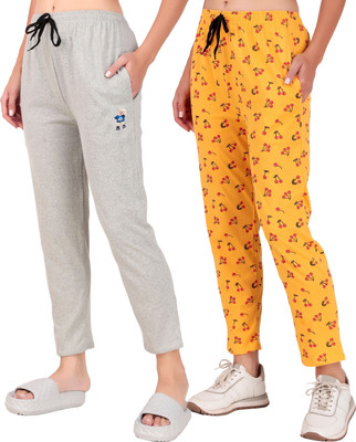 FASHIONHOUSETS Solid, Printed Women Multicolor Track Pants